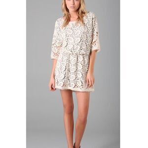 Dolan Paisley Crochet Dress